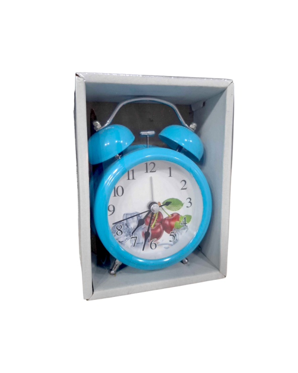 Επιτραπέζιο ρολόι - Ξυπνητήρι - 3301-4 - 330116 - Blue