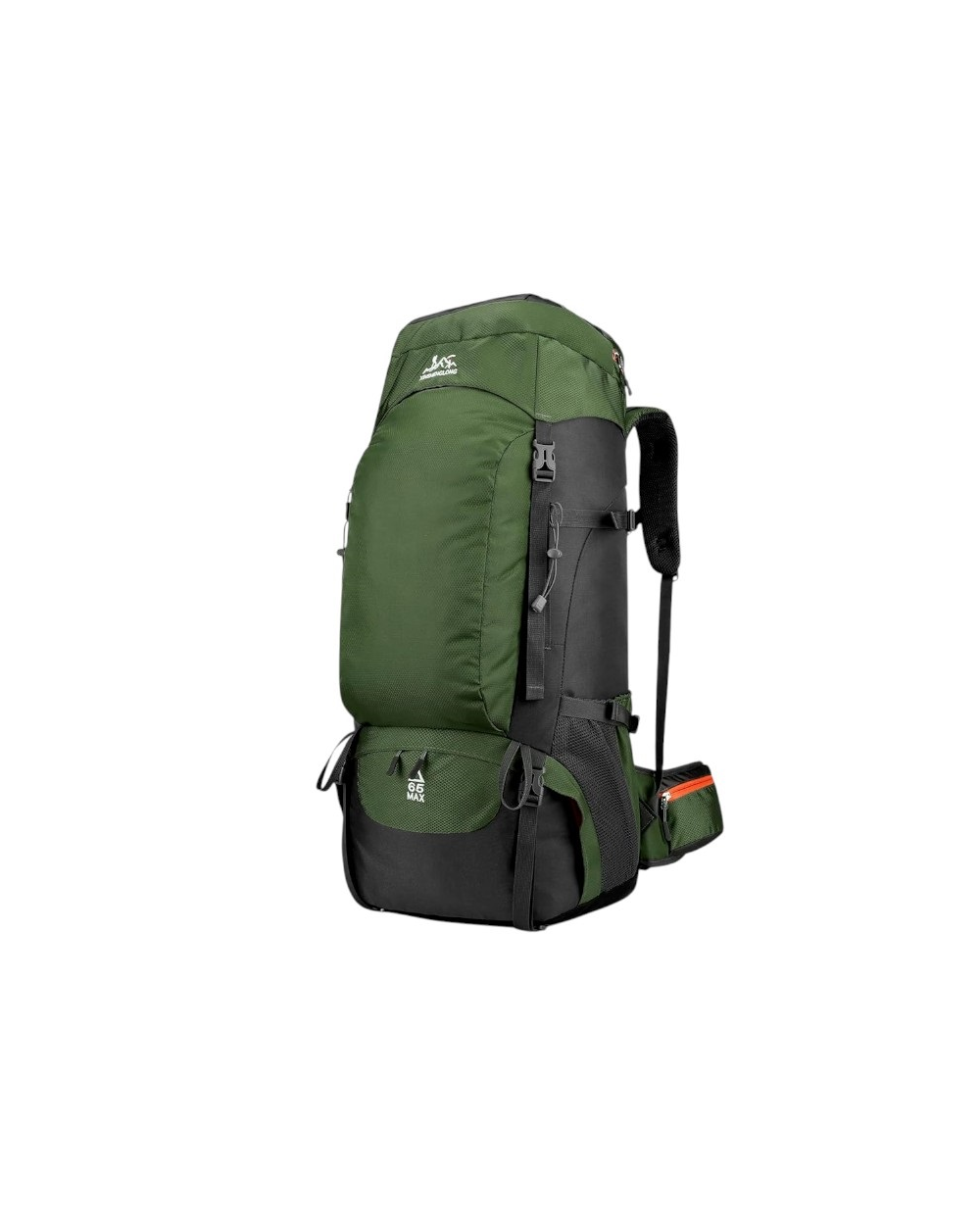 Σακίδιο πλάτης ορειβατικό - H2401 - 65L+5L - 251593 - Green