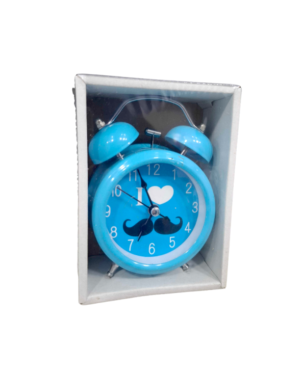 Επιτραπέζιο ρολόι - Ξυπνητήρι - 3301-3 - 330109 - Blue