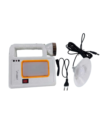 Επαναφορτιζόμενο σύστημα φωτισμού LED με ηλιακό πάνελ - JY6807