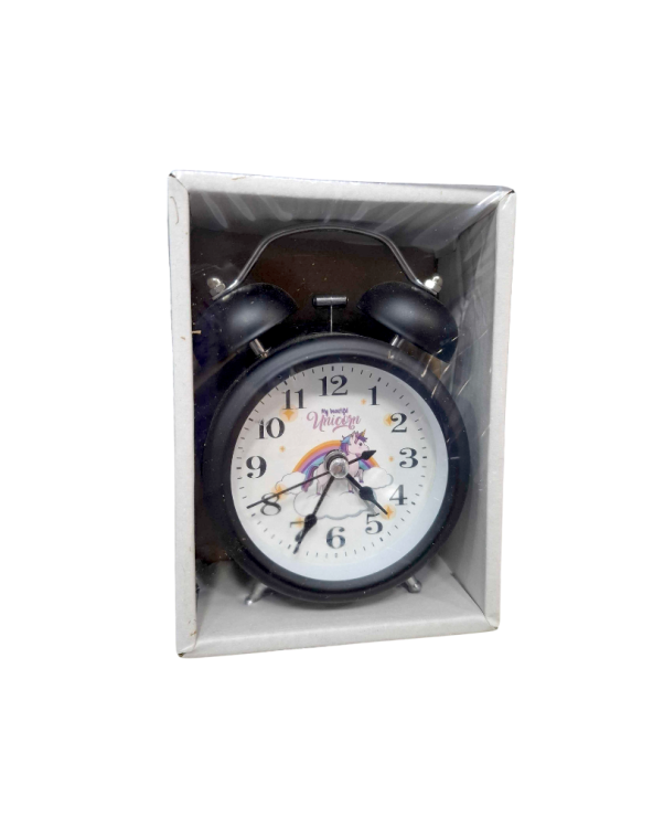 Επιτραπέζιο ρολόι - Ξυπνητήρι - 3301-6 - 330130 - Black