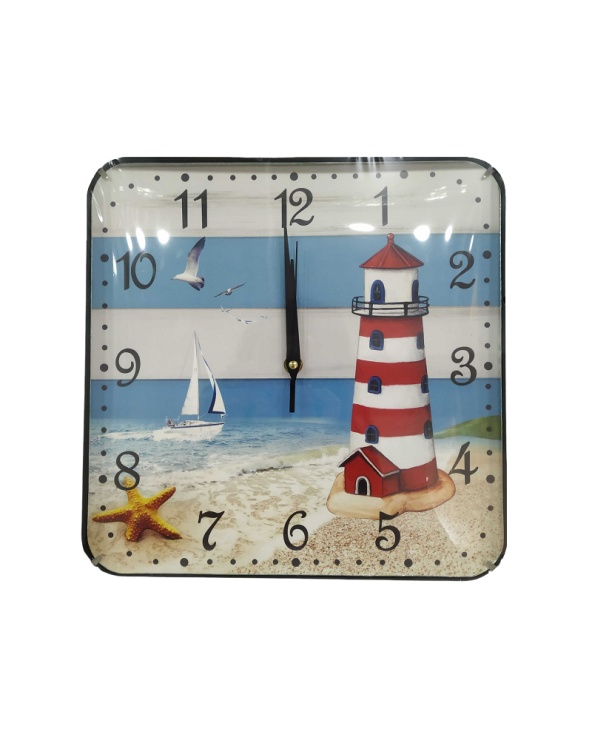 Ρολόι τοίχου - FHS-235-33 - 505145 - Blue/Red