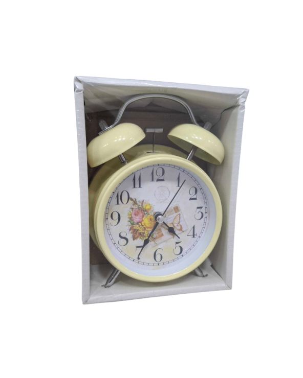 Επιτραπέζιο ρολόι - Ξυπνητήρι - 8806H-7 - 880611 - Beige