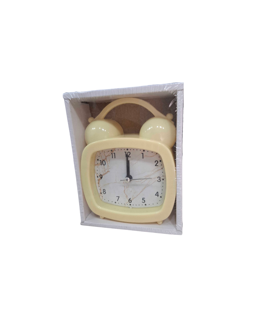 Επιτραπέζιο ρολόι – Ξυπνητήρι - 618D - 906182 - Yellow