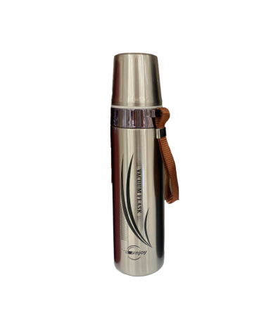 Φορητό παγούρι-θερμός με ποτήρι - 750ml - 954279 - Silver