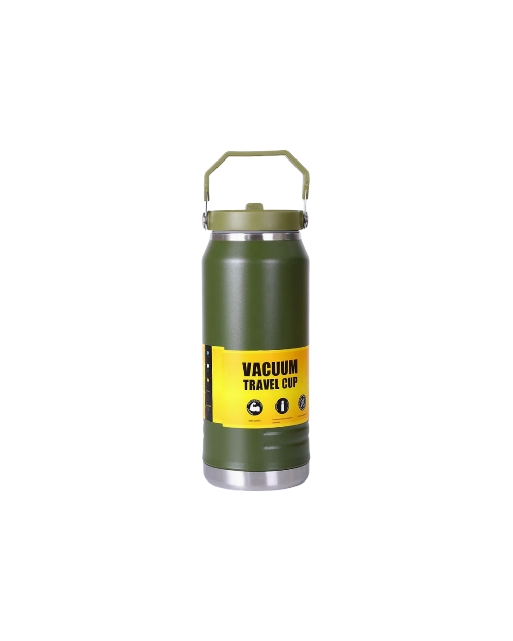 Φορητό παγούρι-θερμός - 1000ml - 123811 - Green