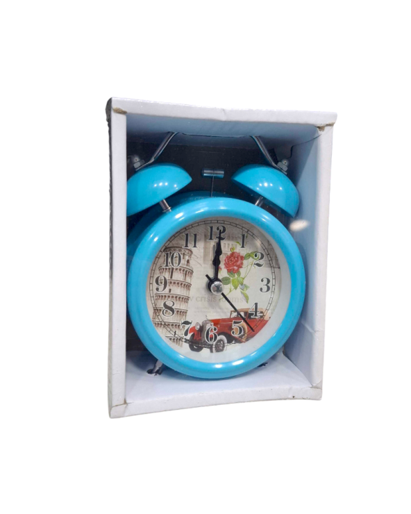 Επιτραπέζιο ρολόι - Ξυπνητήρι - 3301T-2 - 330126 - Blue