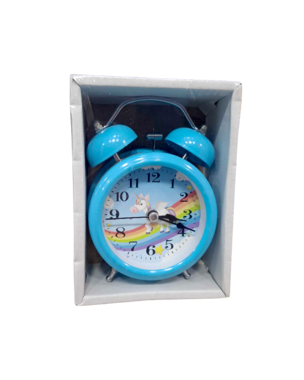 Επιτραπέζιο ρολόι - Ξυπνητήρι - 3301-6 - 330130 - Blue