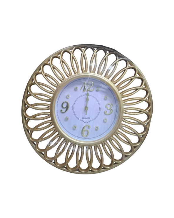 Ρολόι τοίχου - Vintage - CZK-869T - 368699 - Gold