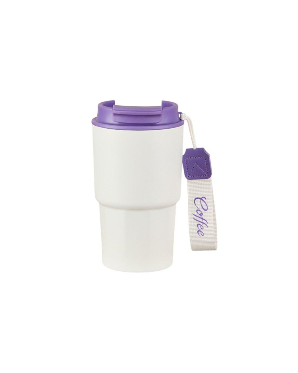 Φορητό παγούρι-θερμός με ψηφιακό θερμόμετρο - 500ml - 722382 - Purple