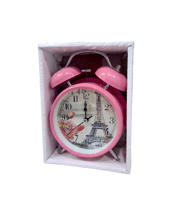 Επιτραπέζιο ρολόι - Ξυπνητήρι - 8806T-6 - 880669 - Pink