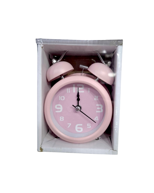 Επιτραπέζιο ρολόι - Ξυπνητήρι - 3301-9 - 330195 - Pink
