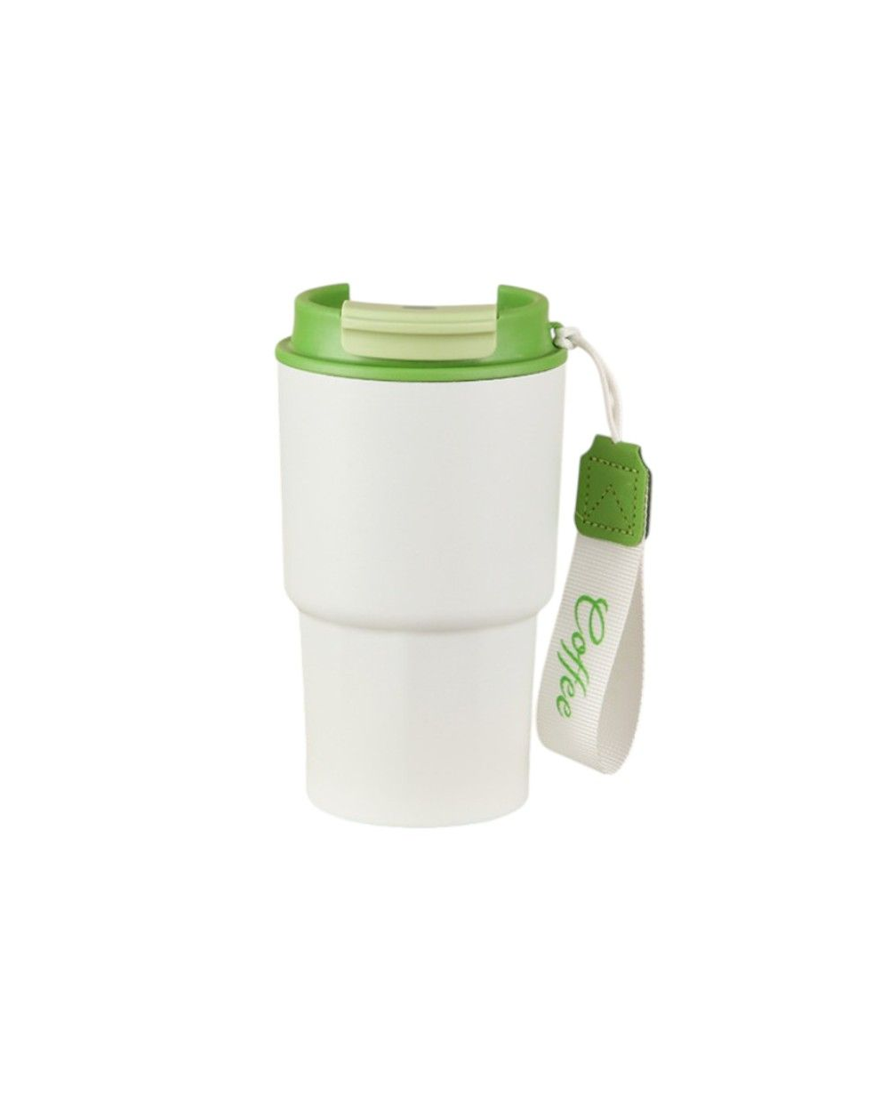 Φορητό παγούρι-θερμός με ψηφιακό θερμόμετρο - 500ml - 722382 - Green