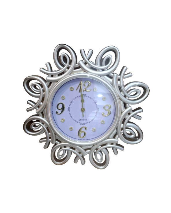 Ρολόι τοίχου Vintage - 862T - 008625 - Silver