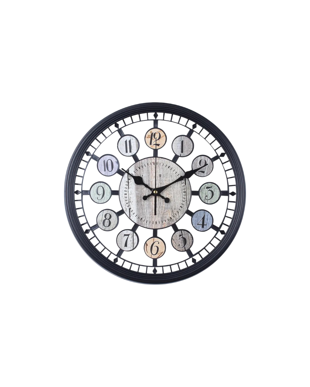 Ρολόι τοίχου - TZ683Y - 016835 - Black