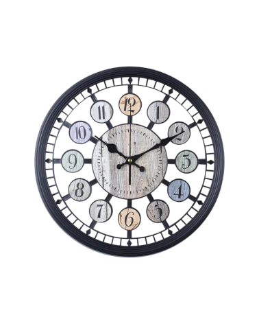 Ρολόι τοίχου - TZ683Y - 016835 - Black