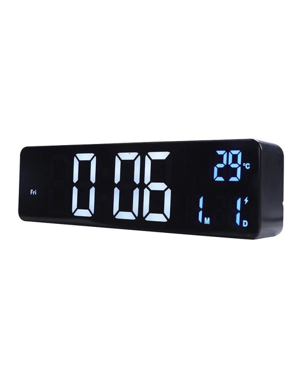 Ψηφιακό ρολόι – Ξυπνητήρι - 6625 - 466257 - Black