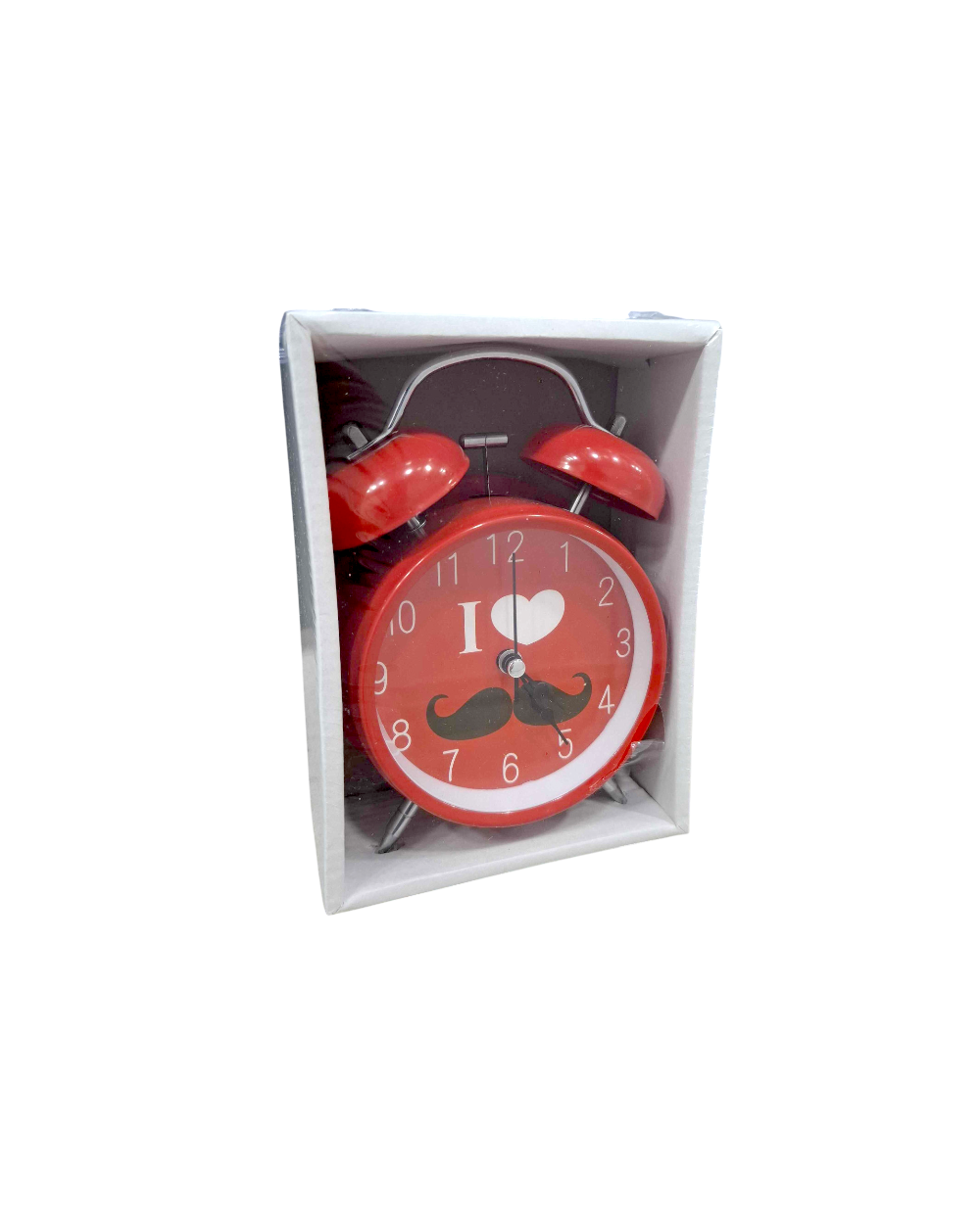 Επιτραπέζιο ρολόι - Ξυπνητήρι - 8806-9 - 880635 - Red