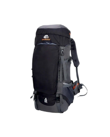 Σακίδιο πλάτης ορειβατικό - H2401 - 65L+5L - 251593 - Black