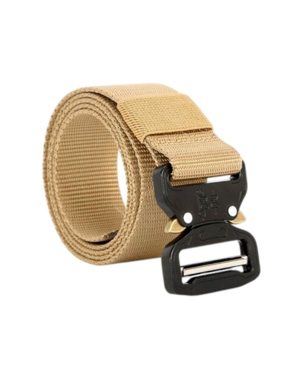 Ζώνη στρατιωτικού τύπου - Y1 - 270614 - Beige