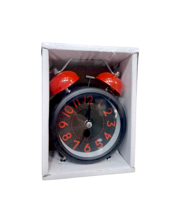 Επιτραπέζιο ρολόι - Ξυπνητήρι - 3301-10 - 301103 - Red