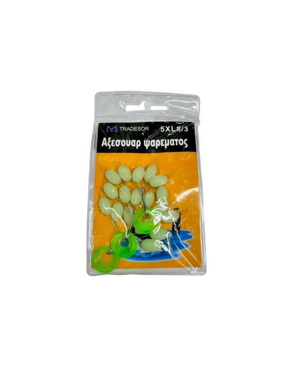 Στόπερ με φλοτέρ ανύψωσης πετονιάς φωσφορίζον - 5XL/3