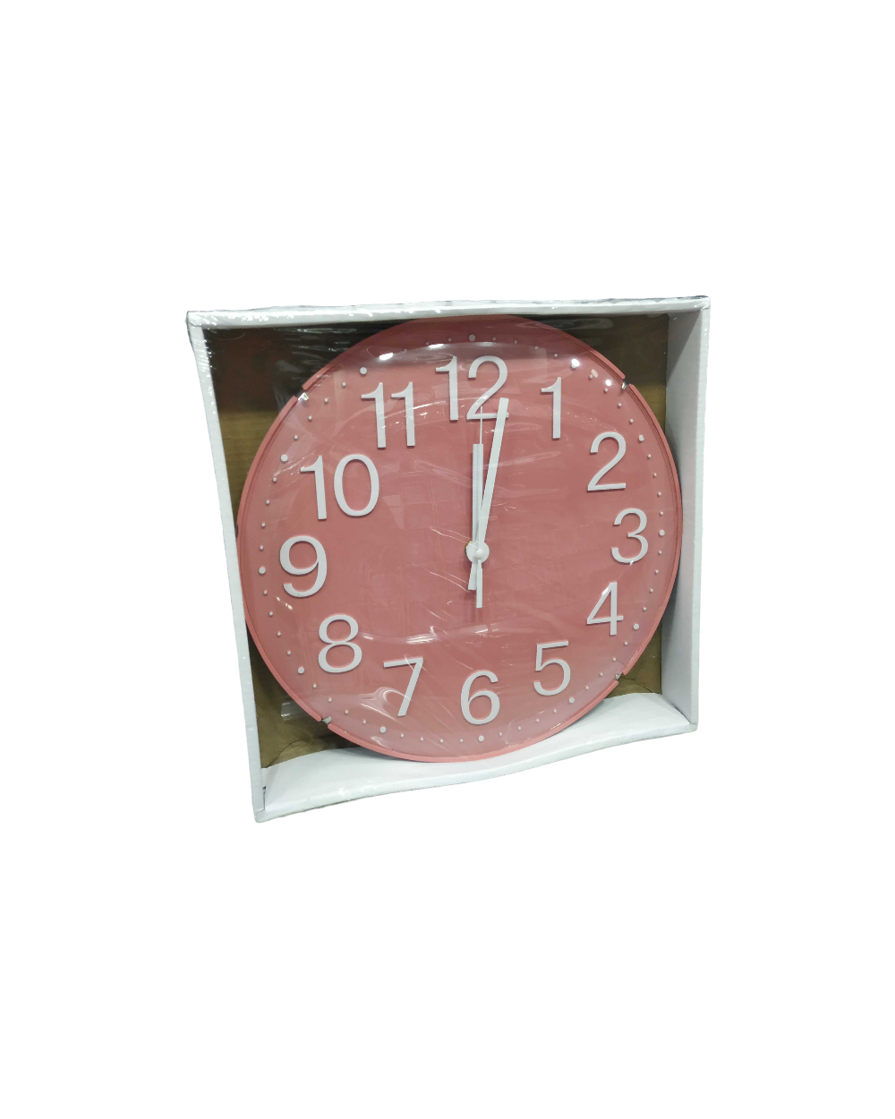 Ρολόι τοίχου - 732B - 130222 - Pink