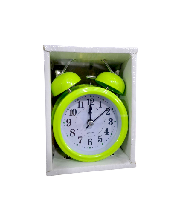 Επιτραπέζιο ρολόι - Ξυπνητήρι - 3301-1 - 330119 - Green