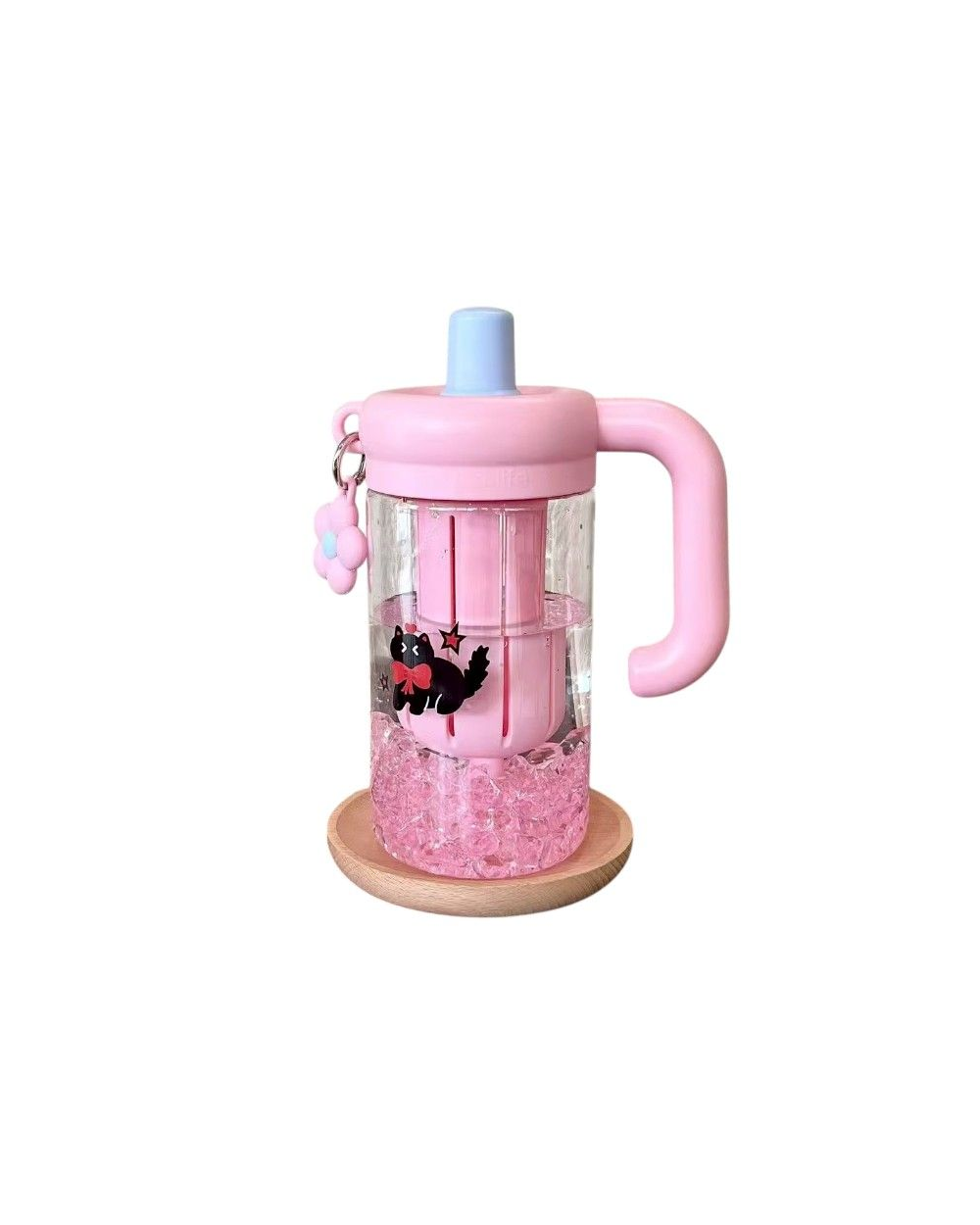 Φορητό παγούρι πλαστικό - 780ml - 616304 - Pink