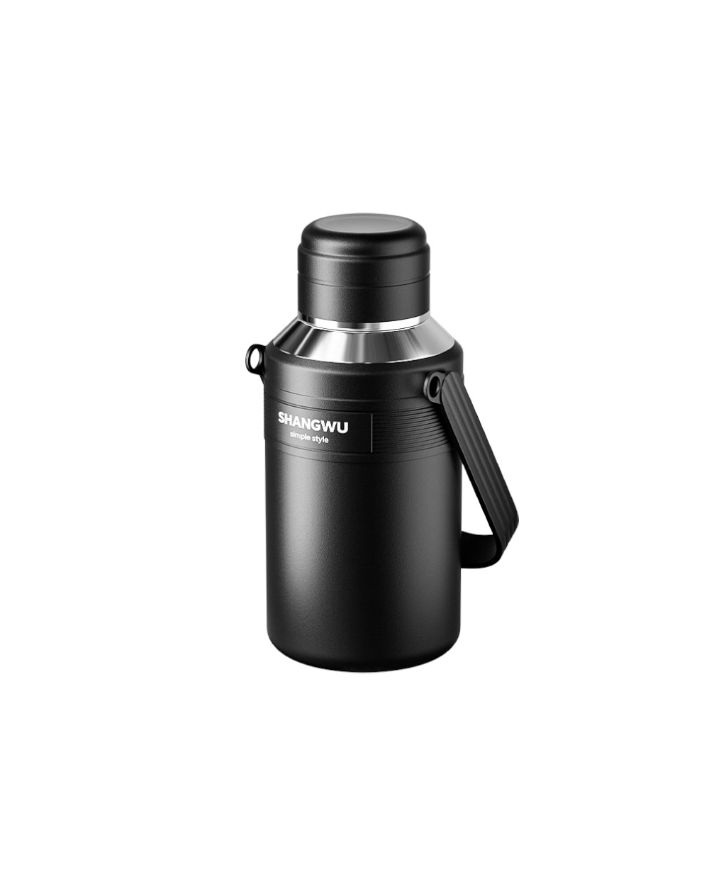 Φορητό παγούρι-θερμός - 900ml - 696475 - Black