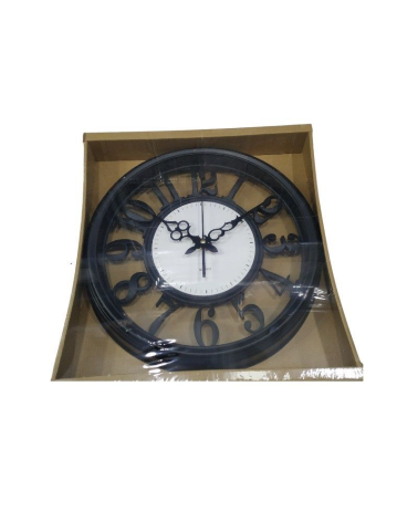 Ρολόι τοίχου - 316Α2 - 878732 - Black