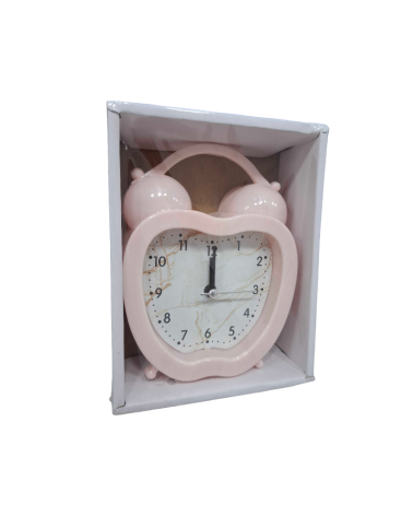 Επιτραπέζιο ρολόι – Ξυπνητήρι - 615D  - 906151 - Pink