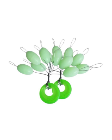 Στόπερ με φλοτέρ ανύψωσης πετονιάς φωσφορίζον - 3XL/4