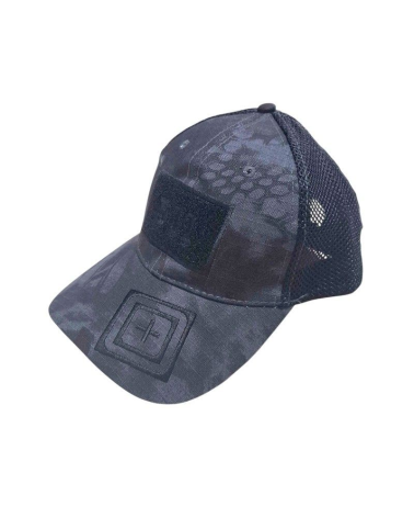 Ανδρικό καπέλο jockey στρατιωτικού τύπου - M01 - 270591 - Grey/Black