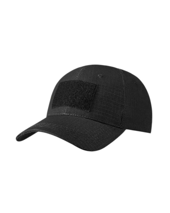 Ανδρικό καπέλο jockey στρατιωτικού τύπου - M02 - 270607 - Black