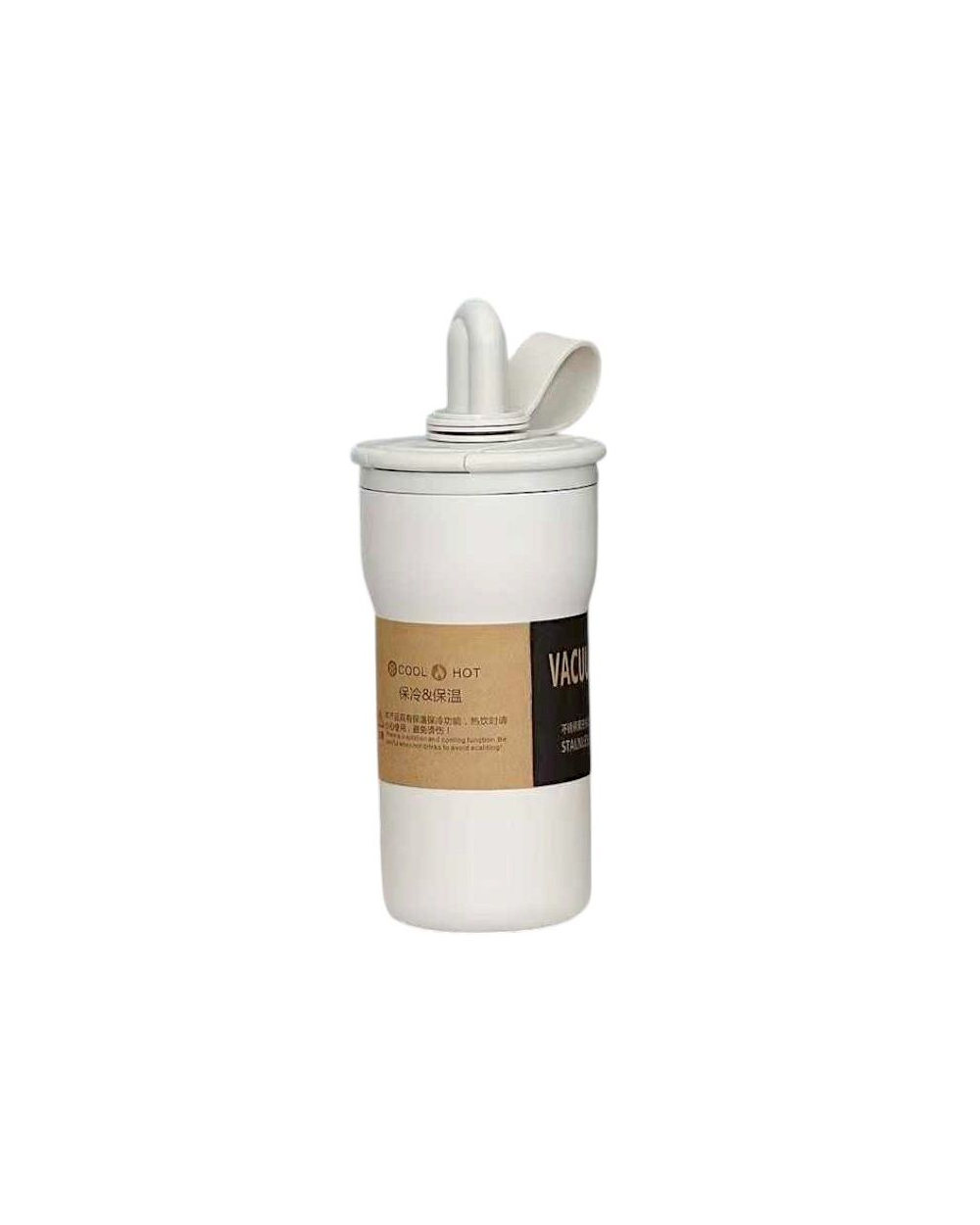Φορητό παγούρι-θερμός - 650ml - 312529 - White