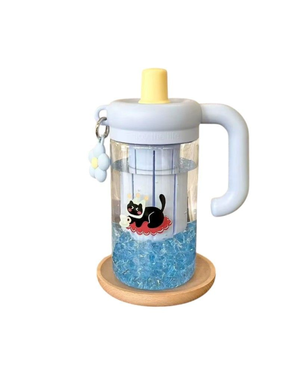 Φορητό παγούρι πλαστικό - 780ml - 616304 - Blue