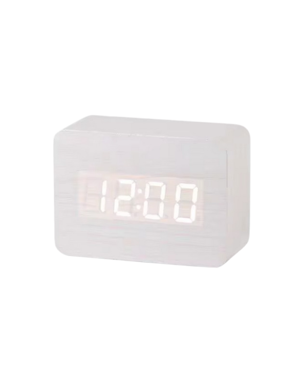 Ψηφιακό ρολόι - Ξυπνητήρι - ET009 - 909481 - White