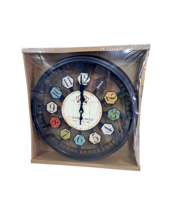 Ρολόι τοίχου - TZ681 - 036819 - Black