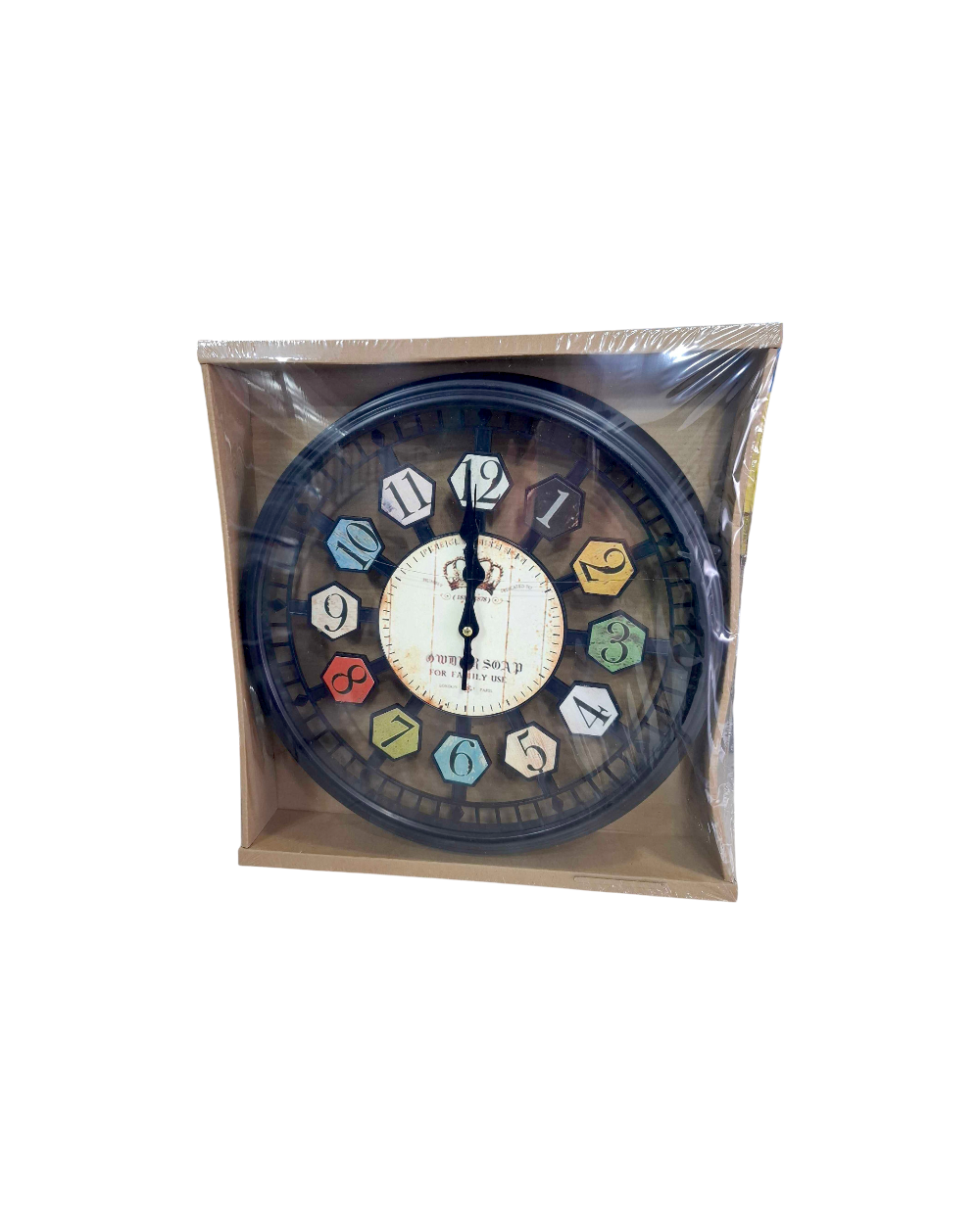 Ρολόι τοίχου - TZ681 - 036819 - Black