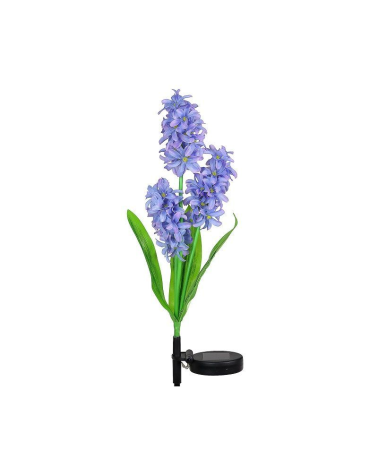 Φωτιζόμενα διακοσμητικά λουλούδια LED με ηλιακό πάνελ - 2pcs - 150326 - Purple