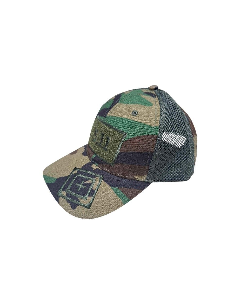 Ανδρικό καπέλο jockey στρατιωτικού τύπου - M01 - 270591 - Dark Army Green