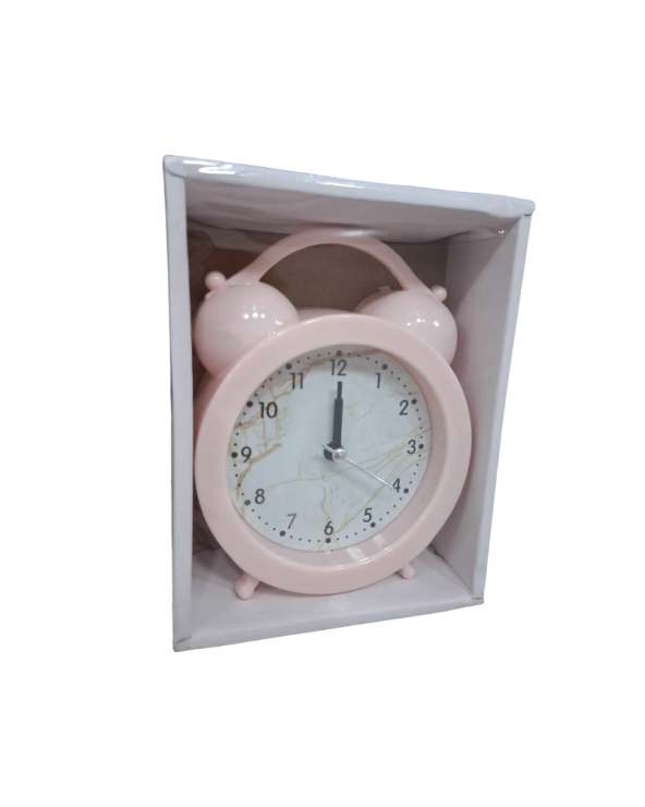 Επιτραπέζιο ρολόι – Ξυπνητήρι - 616D - 906168 - Pink