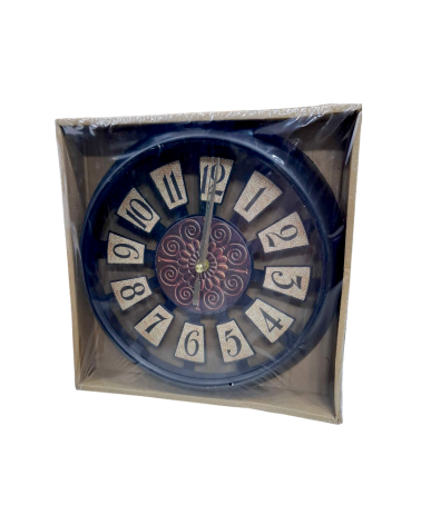 Ρολόι τοίχου - TZ683 - 026834 - Black