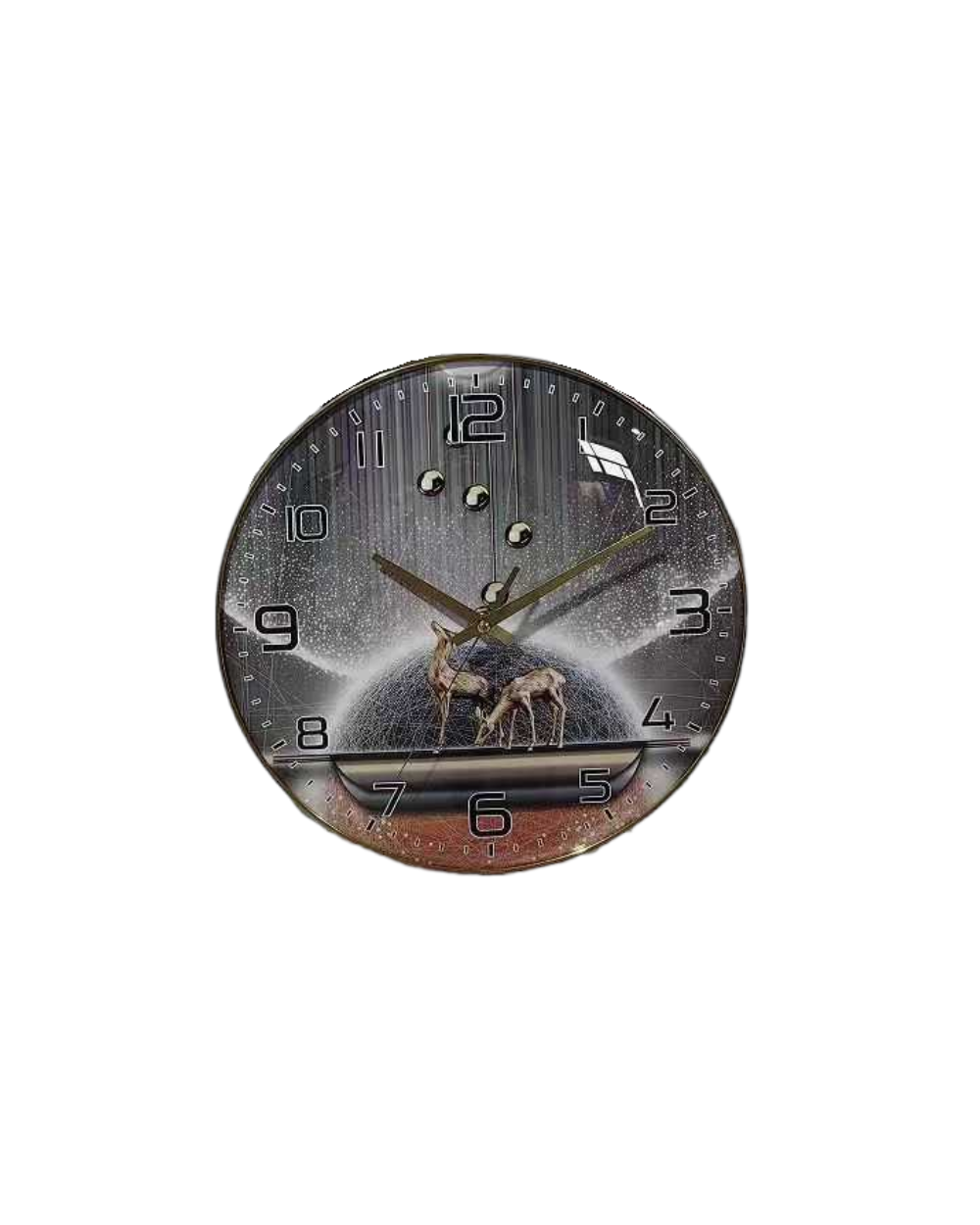 Ρολόι τοίχου - FHS-B625-7 - 505022 - Gold