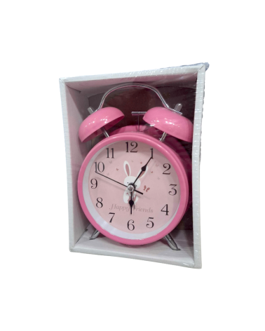 Επιτραπέζιο ρολόι - Ξυπνητήρι - 8806K-8 - 880628 - Pink