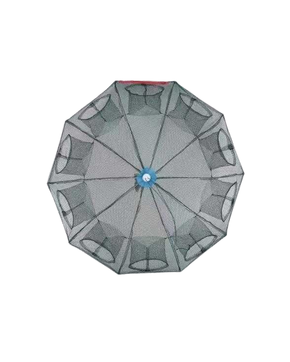 Πτυσσόμενη παγίδα ψαρέματος - Κιούρτος με 10 εισόδους