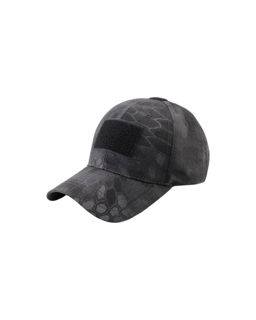 Ανδρικό καπέλο jockey στρατιωτικού τύπου - M02 - 270607 - Grey/Black