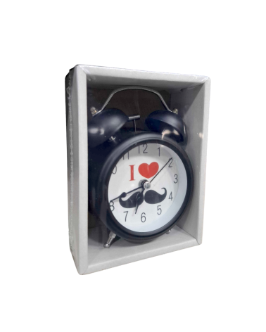 Επιτραπέζιο ρολόι - Ξυπνητήρι - 3301-3 - 330109 - Black