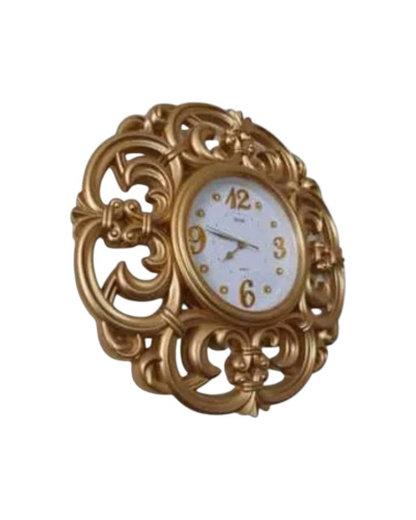 Ρολόι τοίχου Vintage - 865T - 008656 - Gold